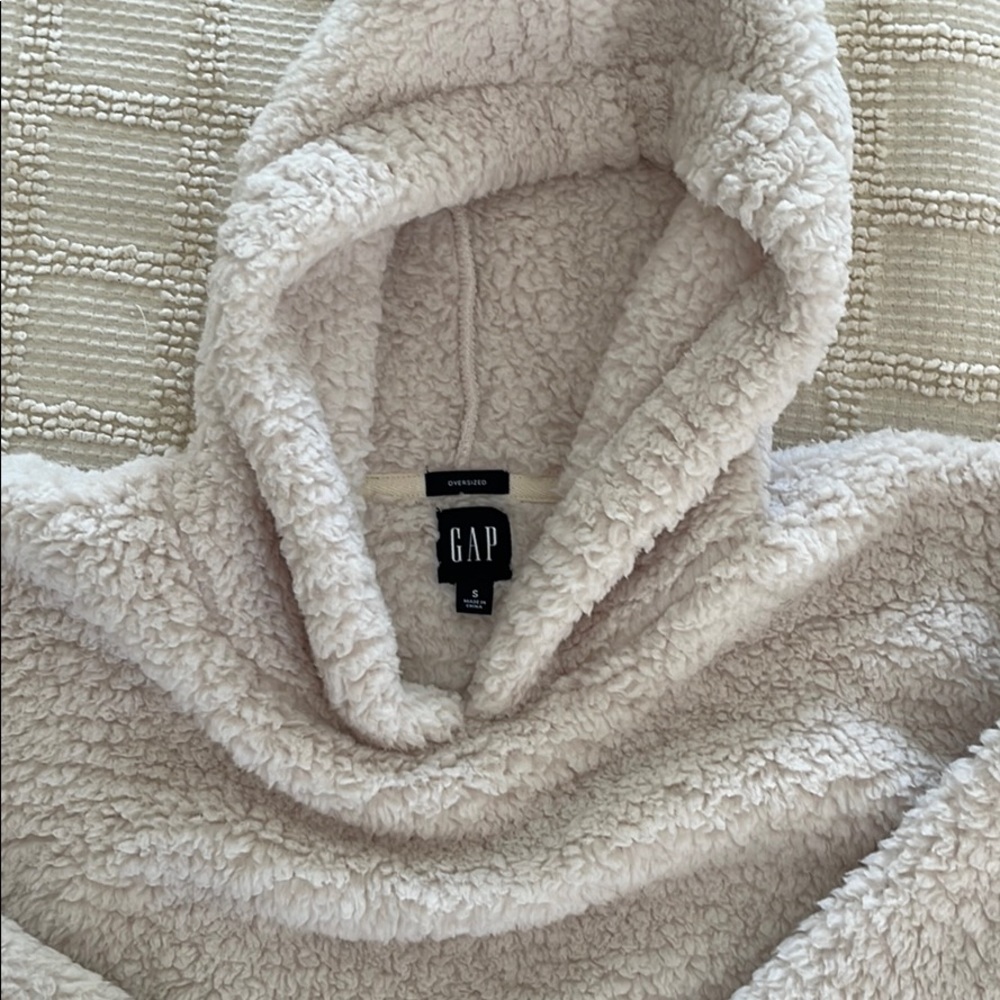 Gap oversized Sherpa pullover
